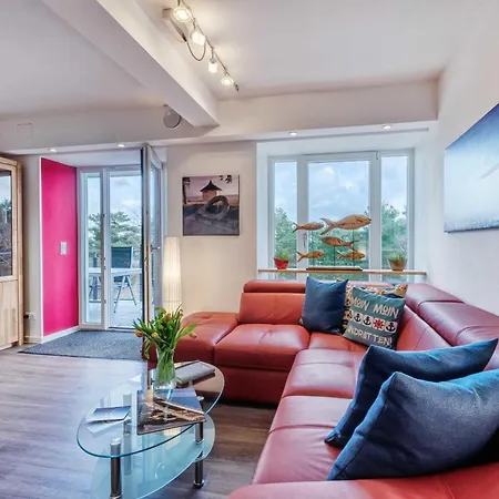 아파트 Prora - Ferienwohnung Mit Balkon, Waschmaschine - Strandidyll 빈츠